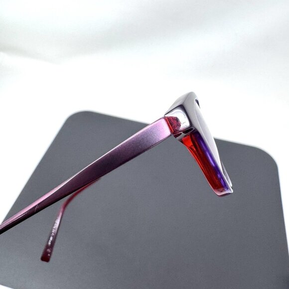 TOM DAVIES TD 202 Red Eyeglasses Frame 51 [] 16-135 TD202 - Picture 9 of 12